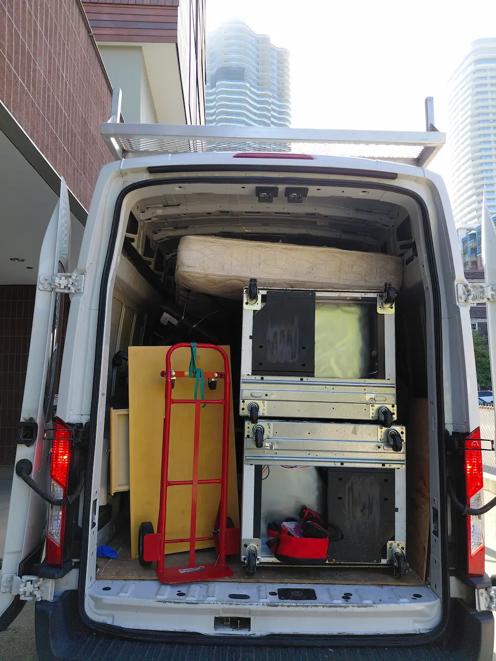 Commercial appliances removed from Fred Hutch hospital by TYMLI Removal Services